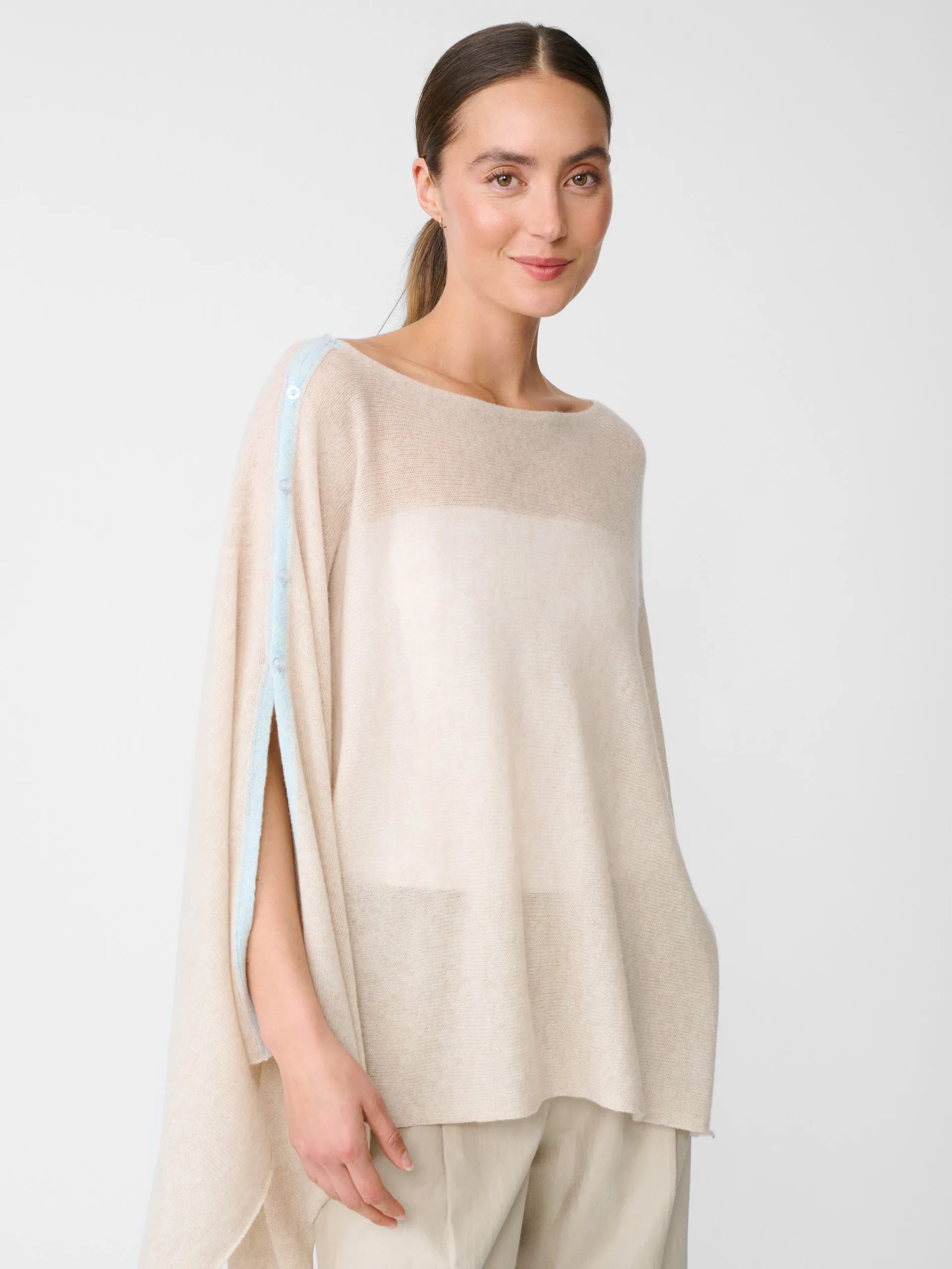 Doris Cashmere Poncho