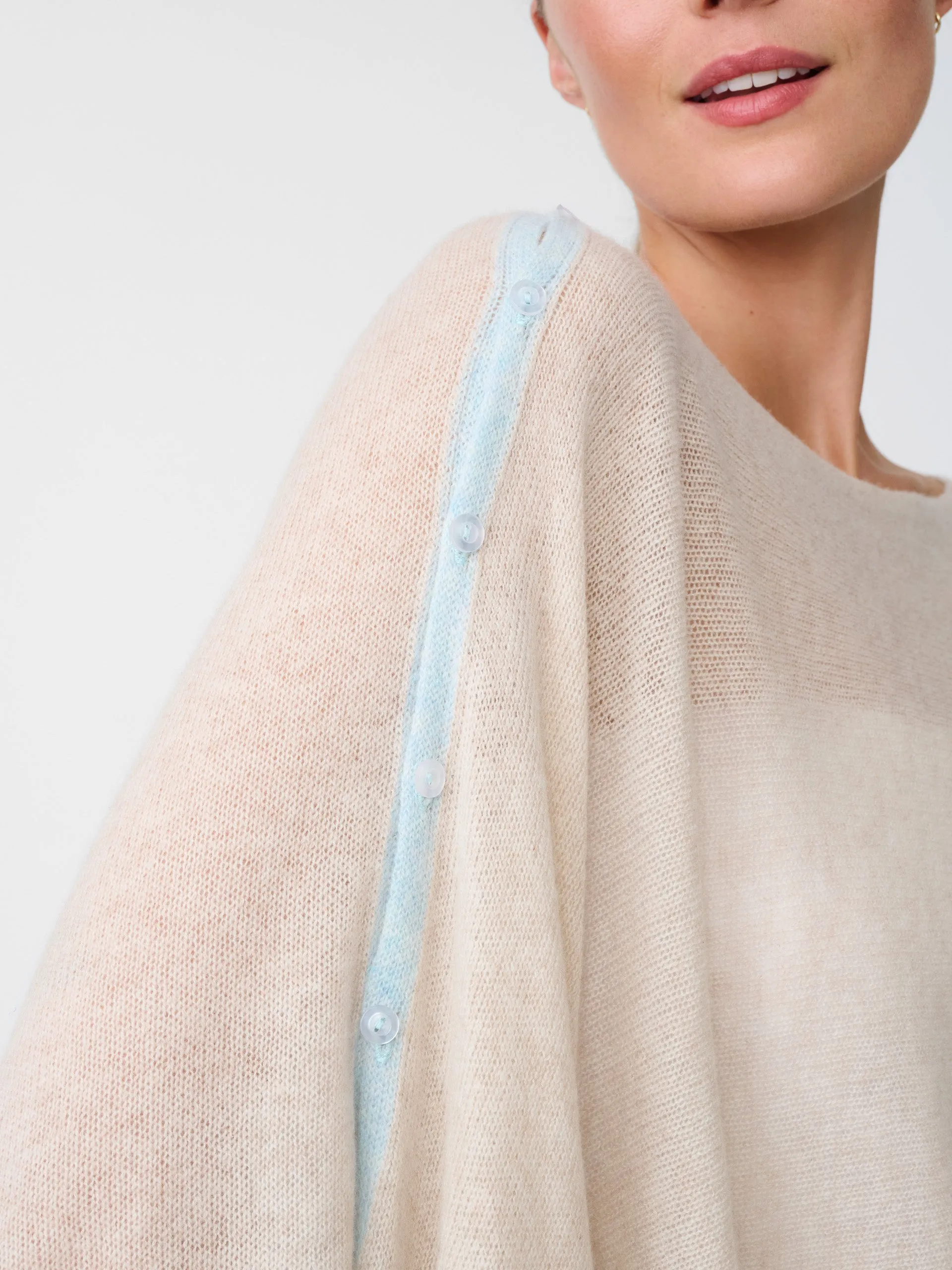 Doris Cashmere Poncho