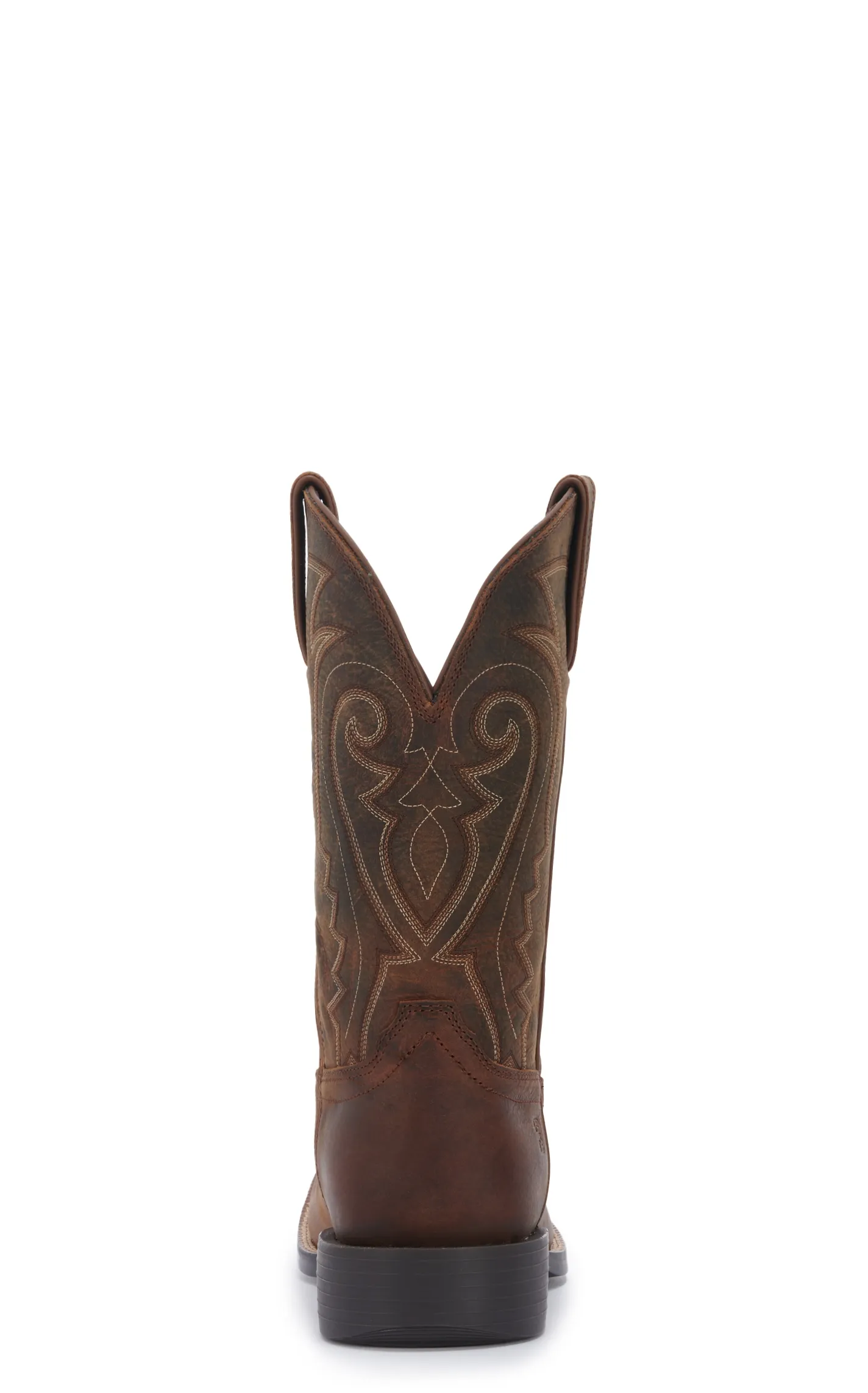 Durango Men's Westward Prairie Brown Wide Square Toe Cowboy Boots