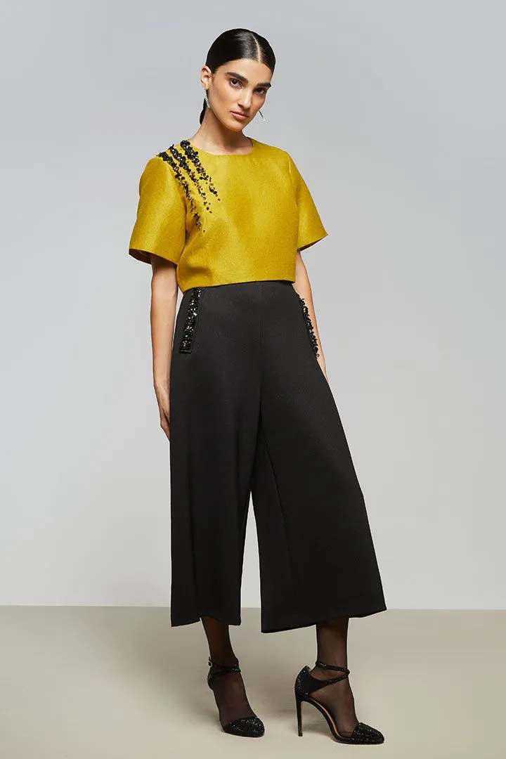 Embellishment Culottes Pants