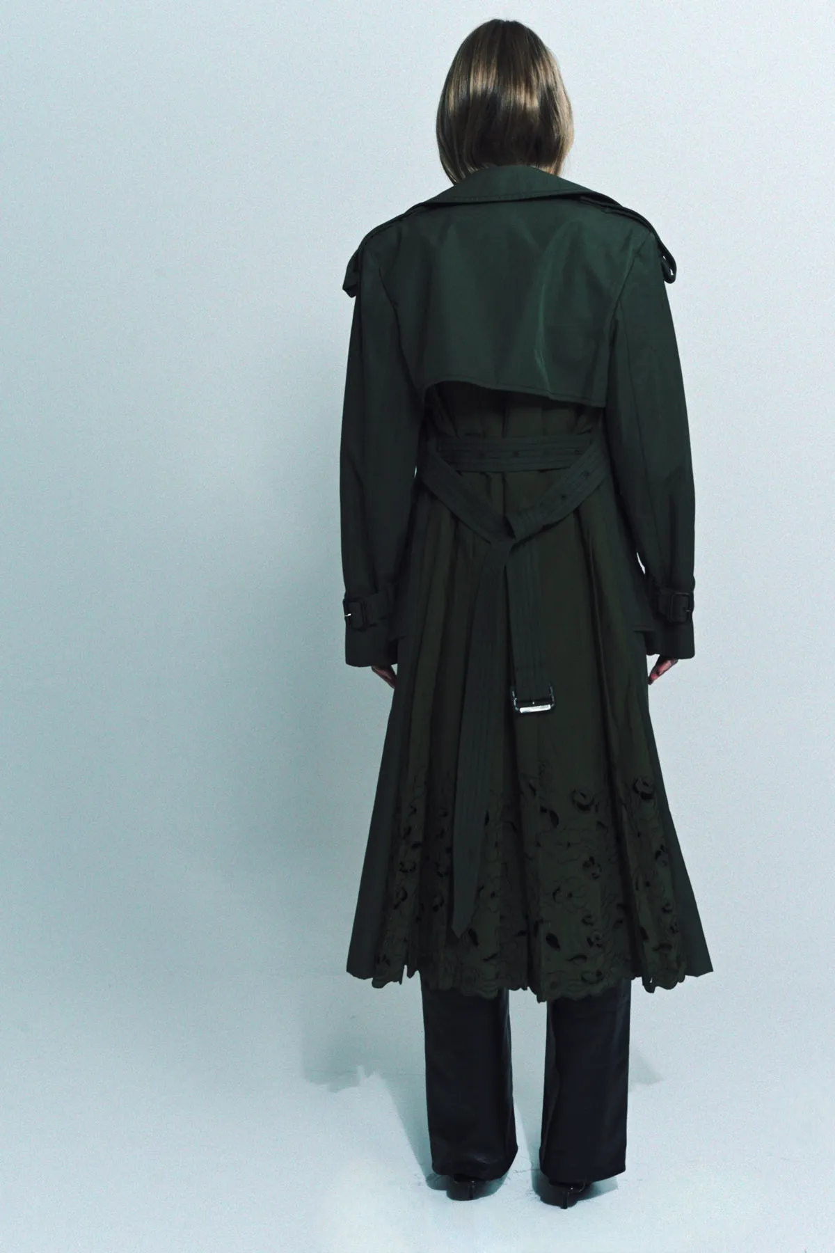 ERDEM | HYBRID TRENCH COAT