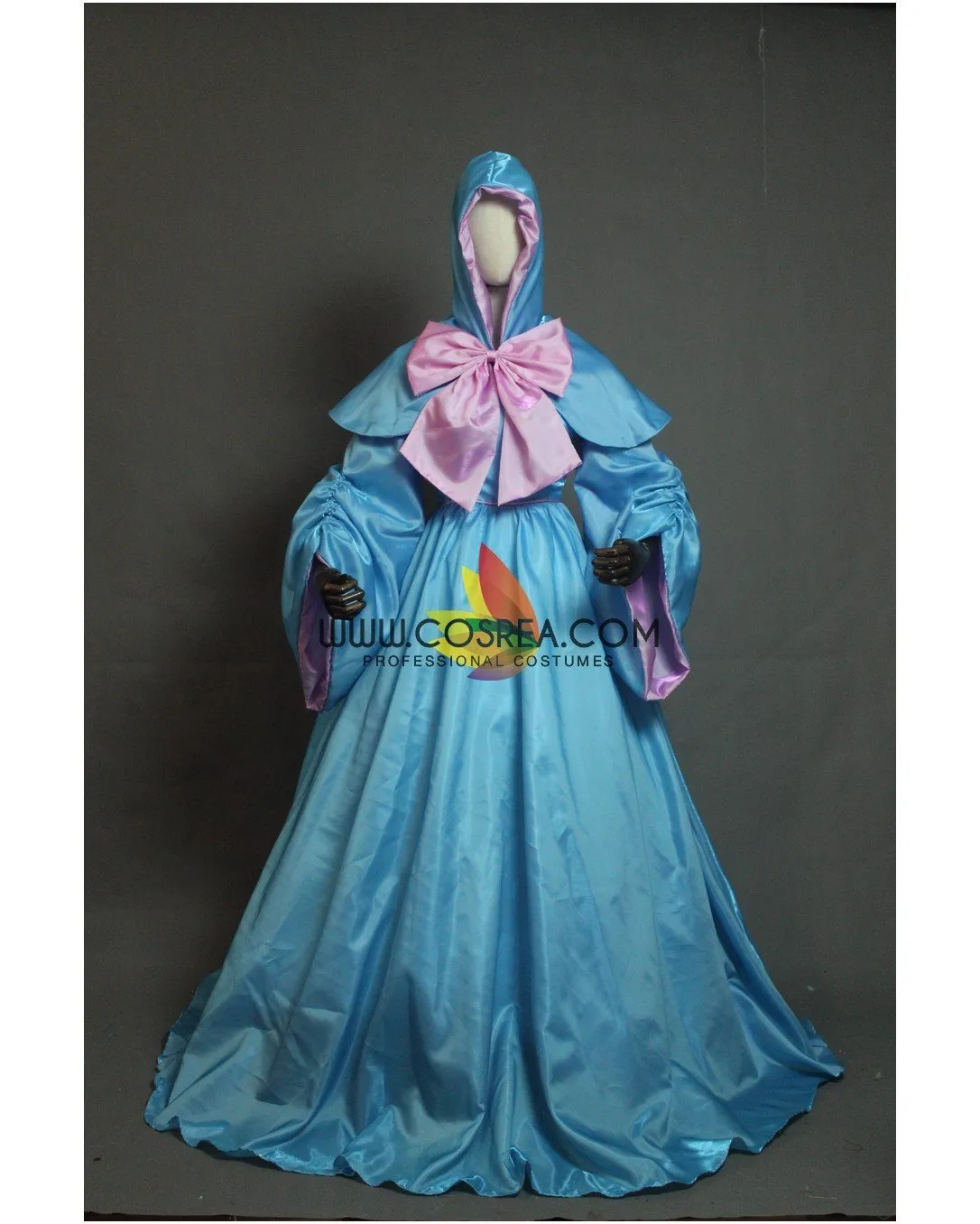 Fairy Godmother Cinderella Satin Cosplay Costume