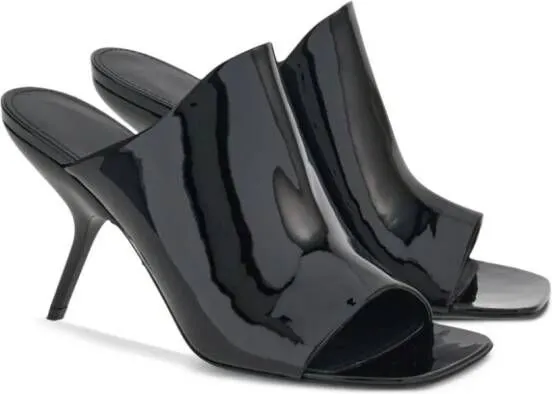 Ferragamo 85mm open-toe slide mules Black