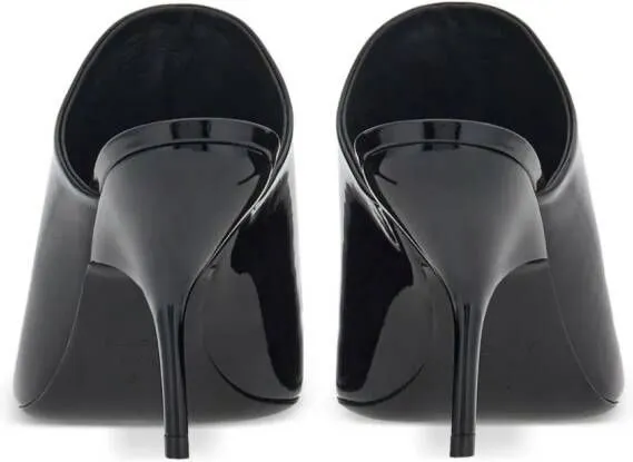 Ferragamo 85mm open-toe slide mules Black