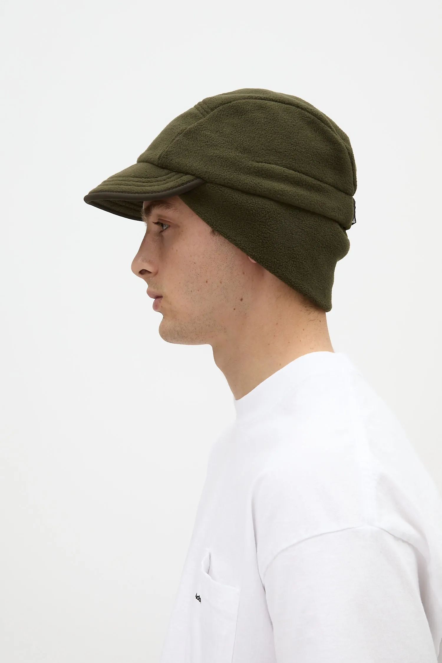 Fleece Run Hat - Olive