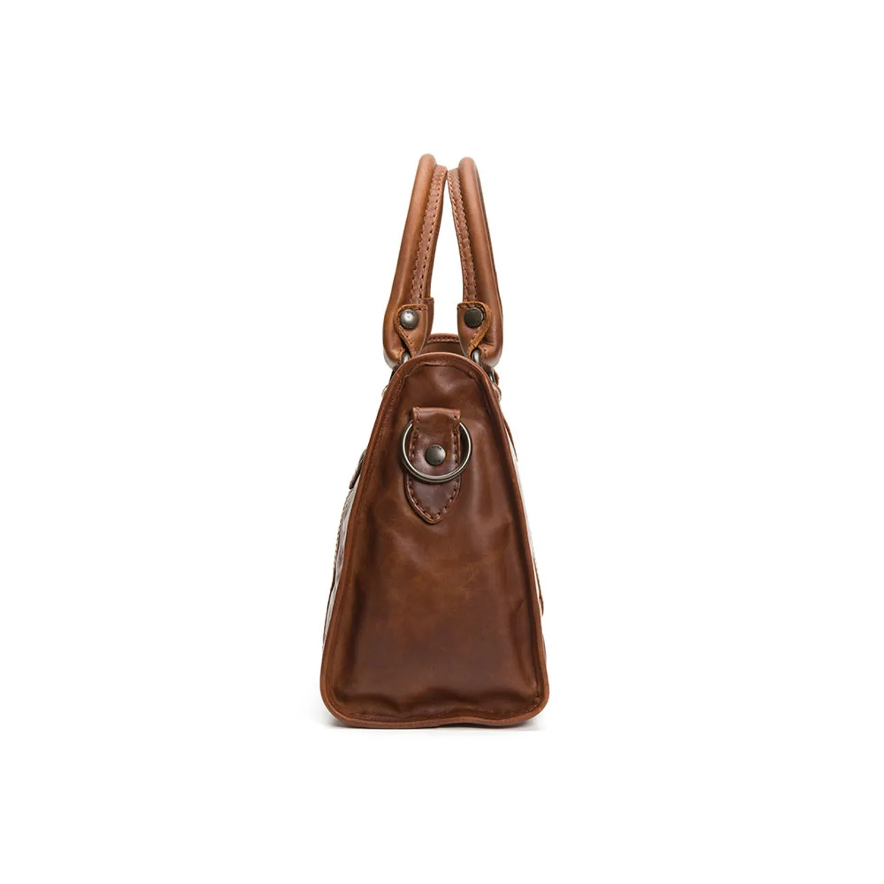 Frye Melissa Satchel Crossbody - Cognac