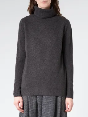 Garment Dyed Merino Wool Turtleneck