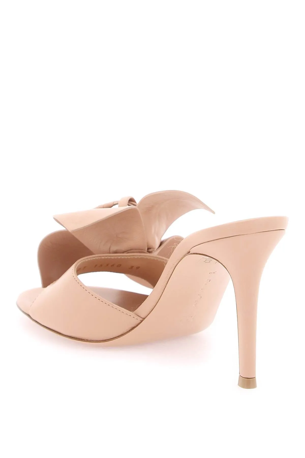 Gianvito rossi lucilla nappa mules G15360 85RIC NAP PEACH