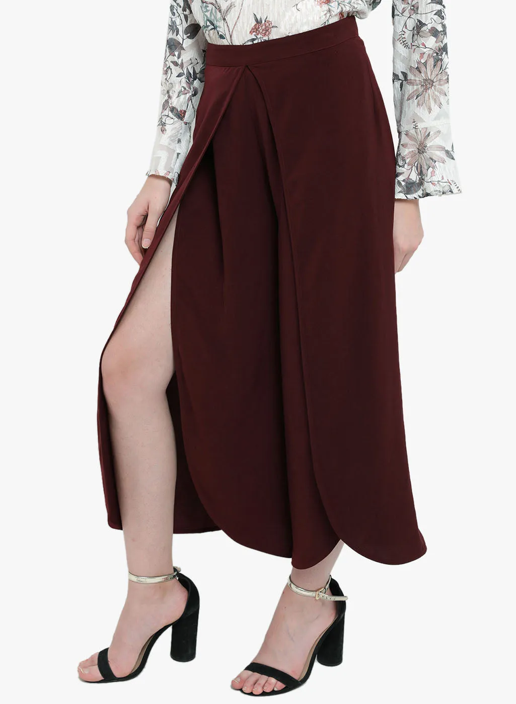 Giselle High Waisted Over Lay Culottes