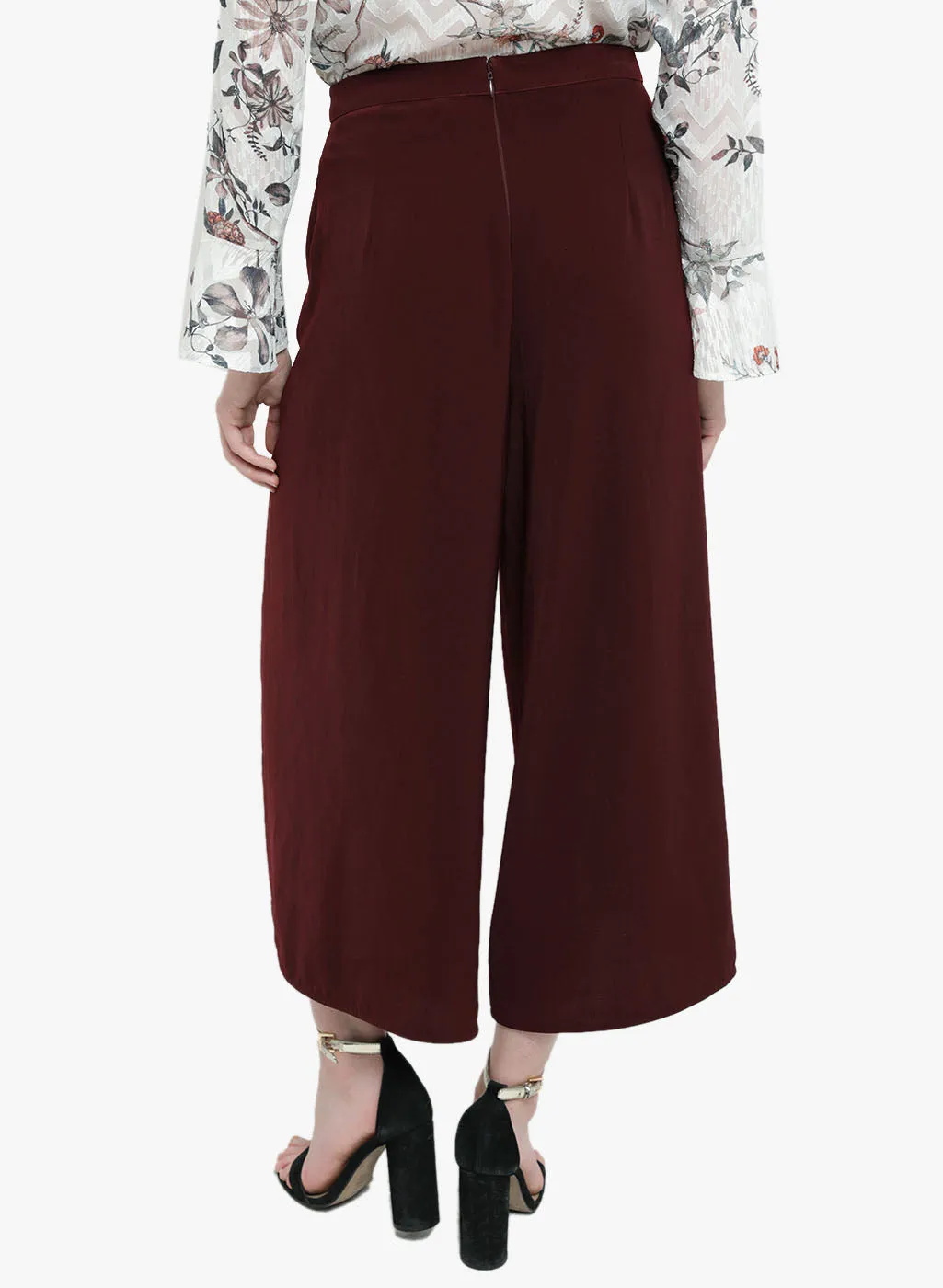 Giselle High Waisted Over Lay Culottes