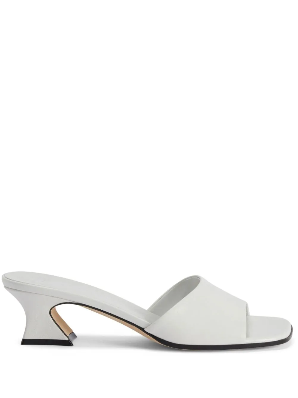 Giuseppe Zanotti Solhene 45mm leather mules - White