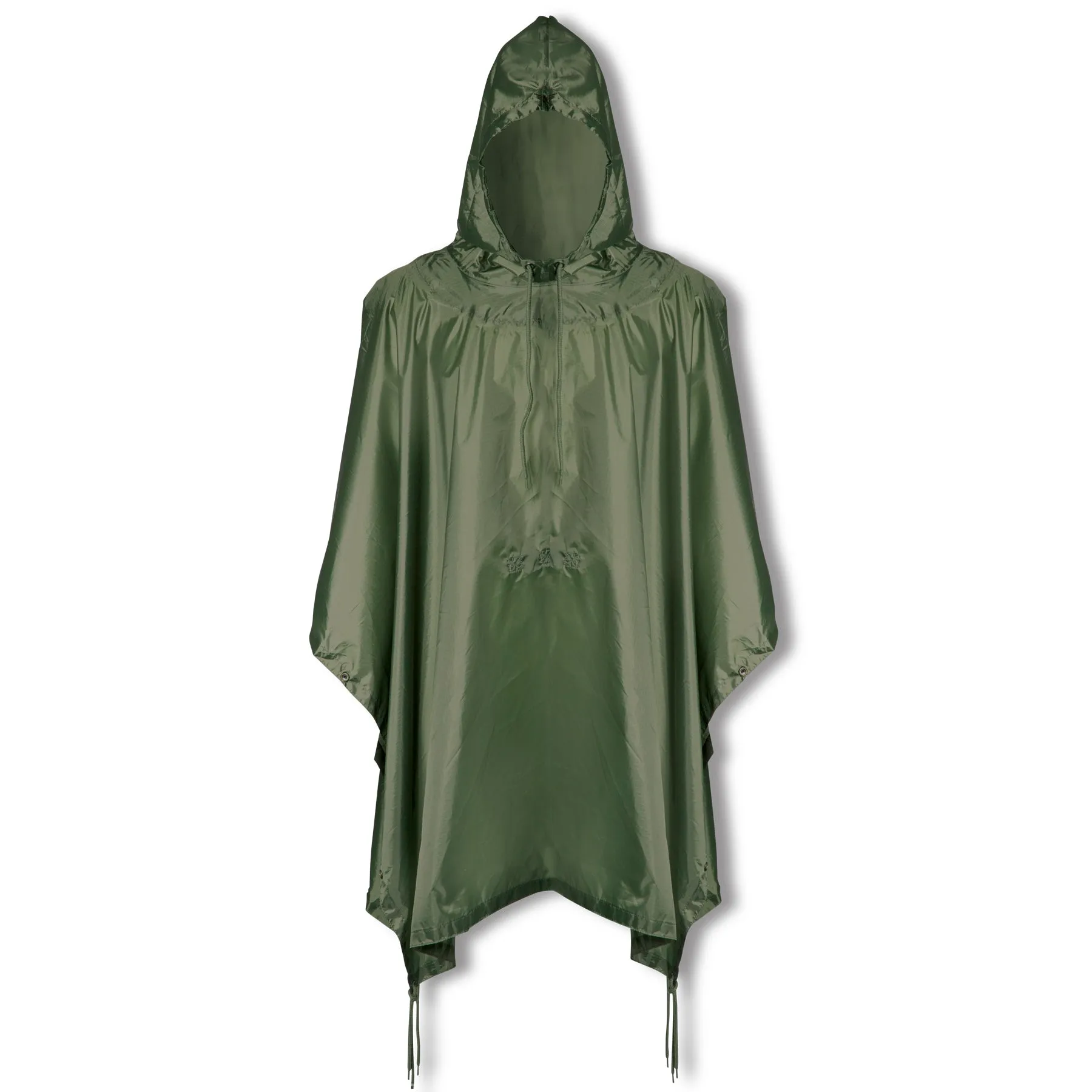 Green Ripstop Poncho