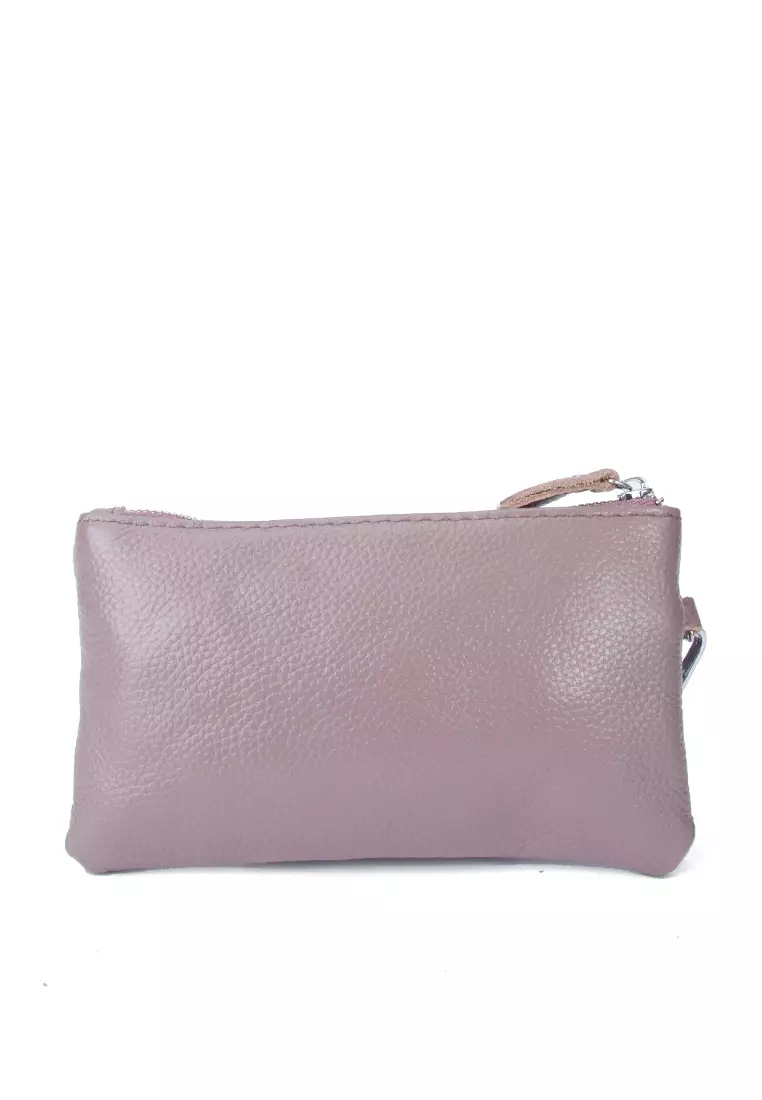 HAPPY FRIDAYS Stylish Litchi Grain Leather Clutch Bag JN2021