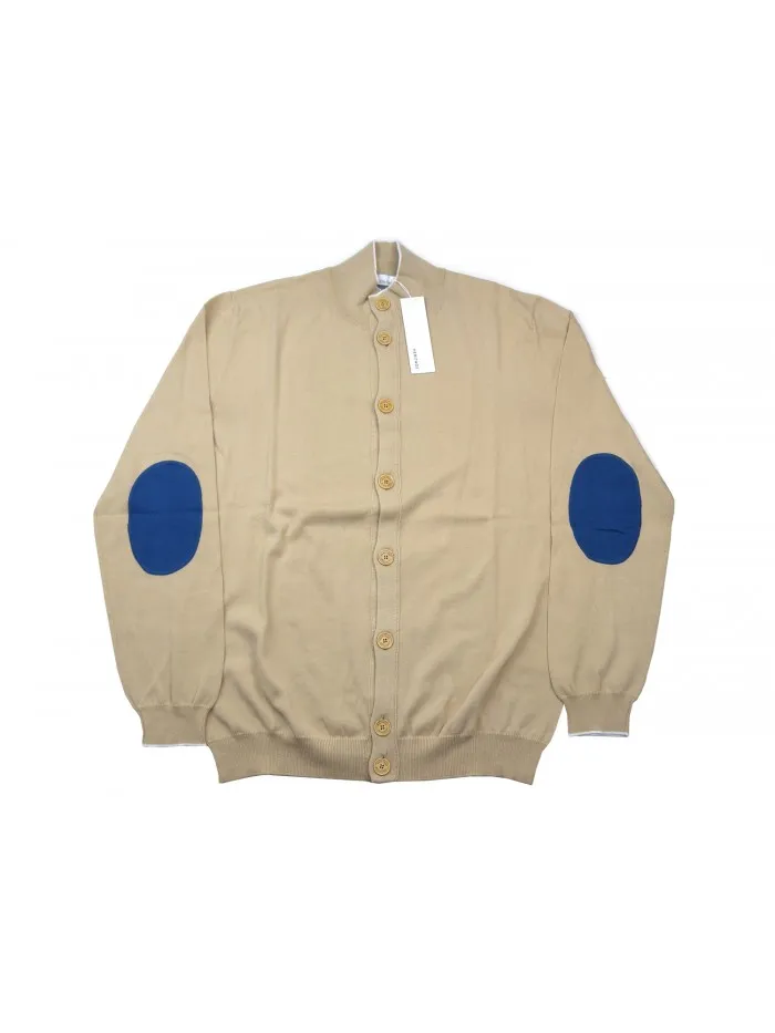 Heritage Cardigan Man Mod.0168L20 COL 01667 Beige