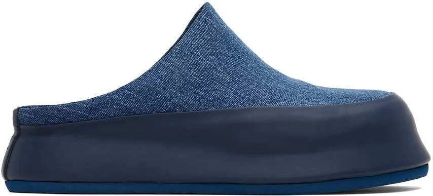 Jacquemus Blue Le Raphia 'Les Mules Goia' Mules