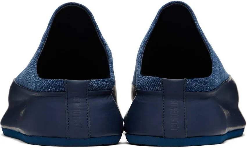 Jacquemus Blue Le Raphia 'Les Mules Goia' Mules