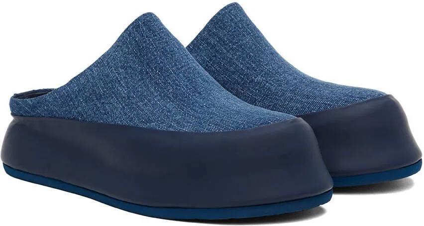 Jacquemus Blue Le Raphia 'Les Mules Goia' Mules