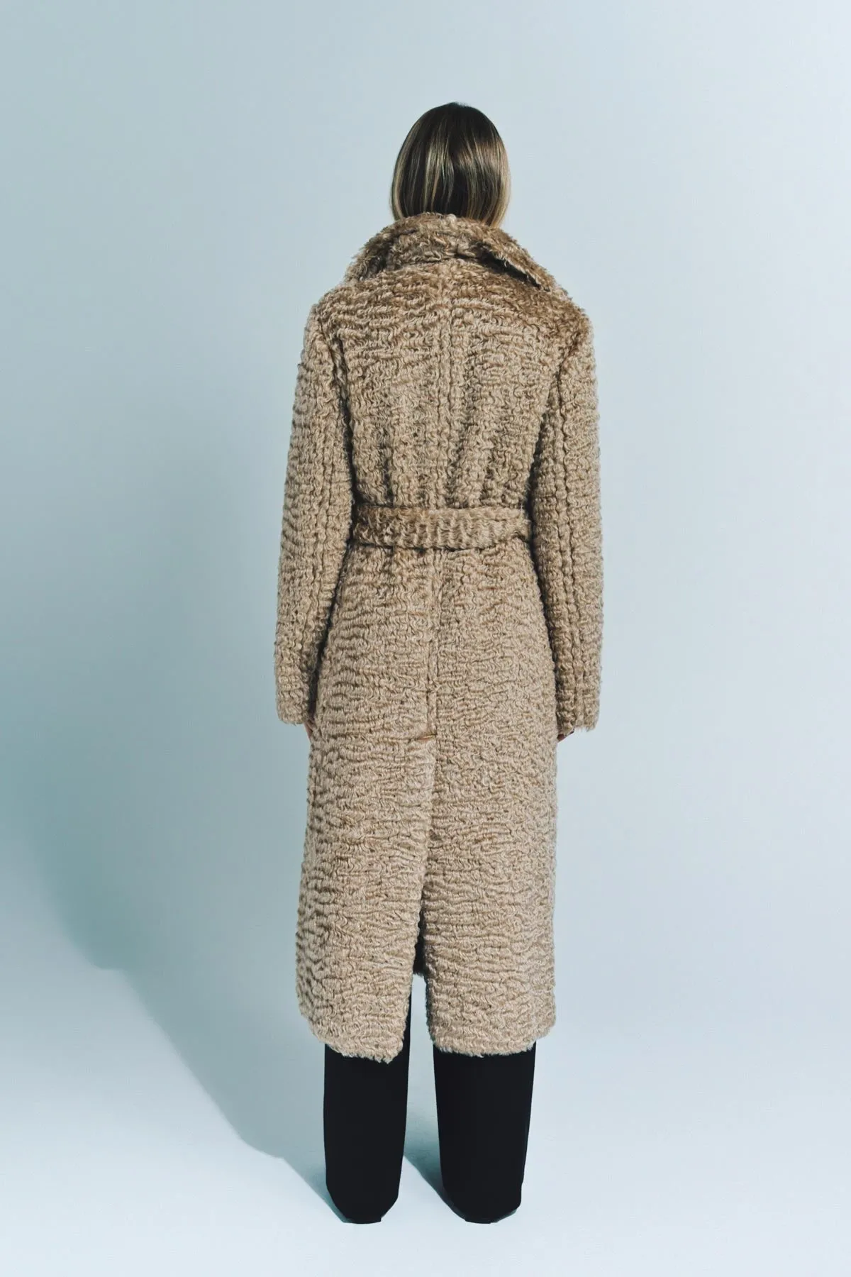 JIL SANDER | MOHAIR DOUBLE BREASTED COAT