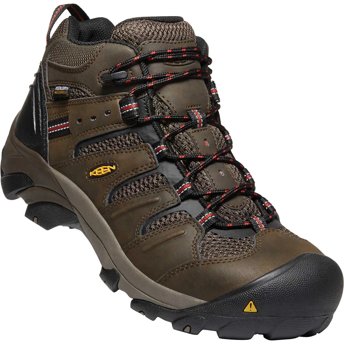 KEEN Utility Men's Lansing Mid Waterproof Steel Toe Hiker Boots