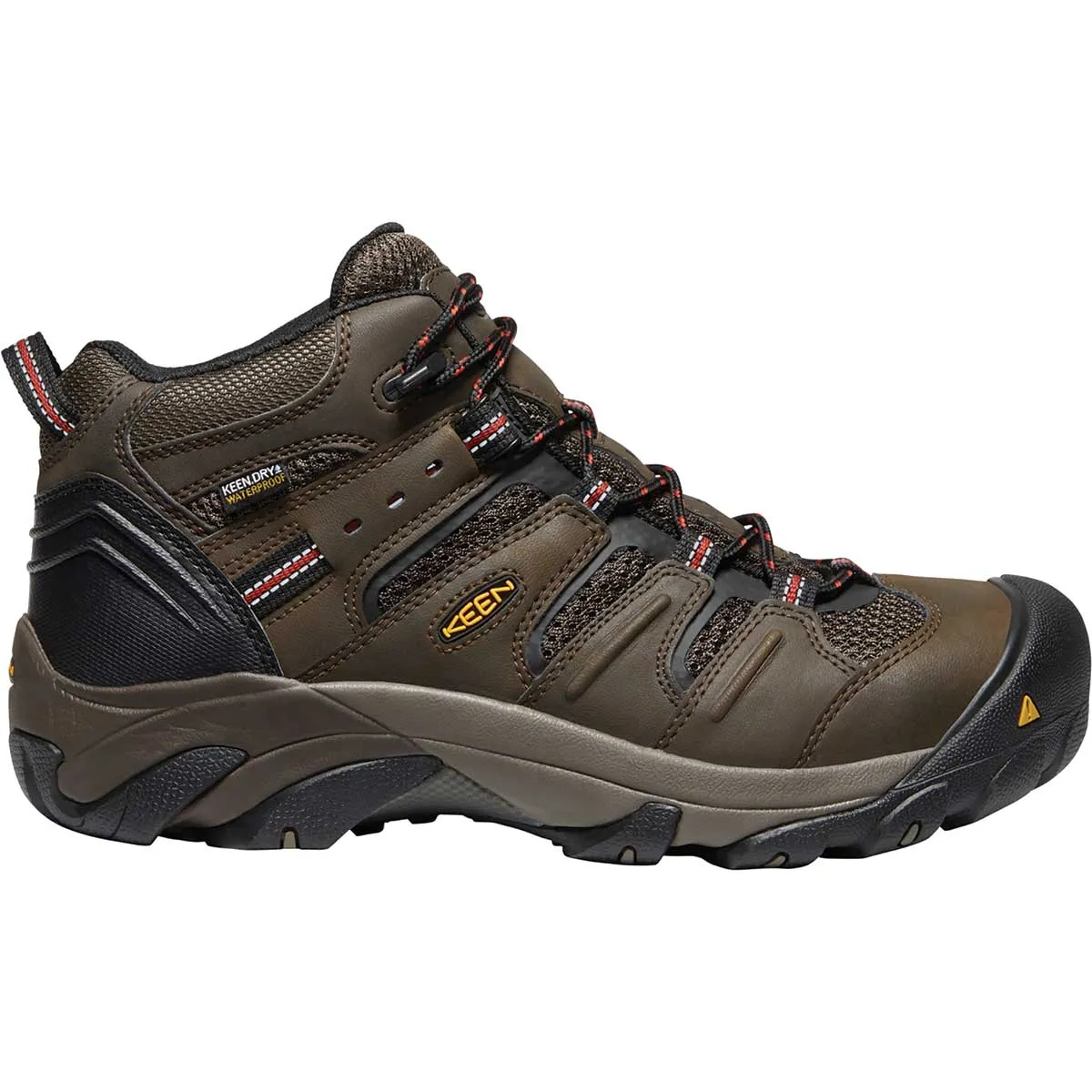 KEEN Utility Men's Lansing Mid Waterproof Steel Toe Hiker Boots