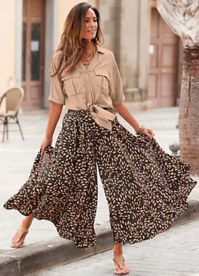 LASCANA Printed Culottes | Grattan