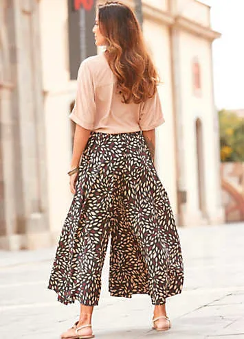 LASCANA Printed Culottes | Grattan