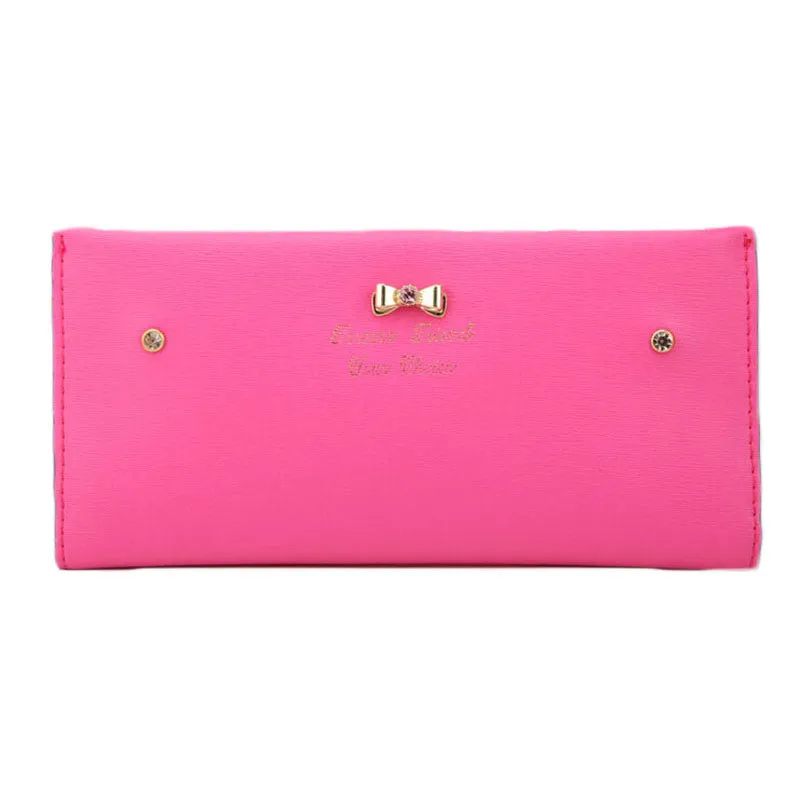 Luxury Lady Women Purse Clutch Wallet Simple Long Card Holder Bag