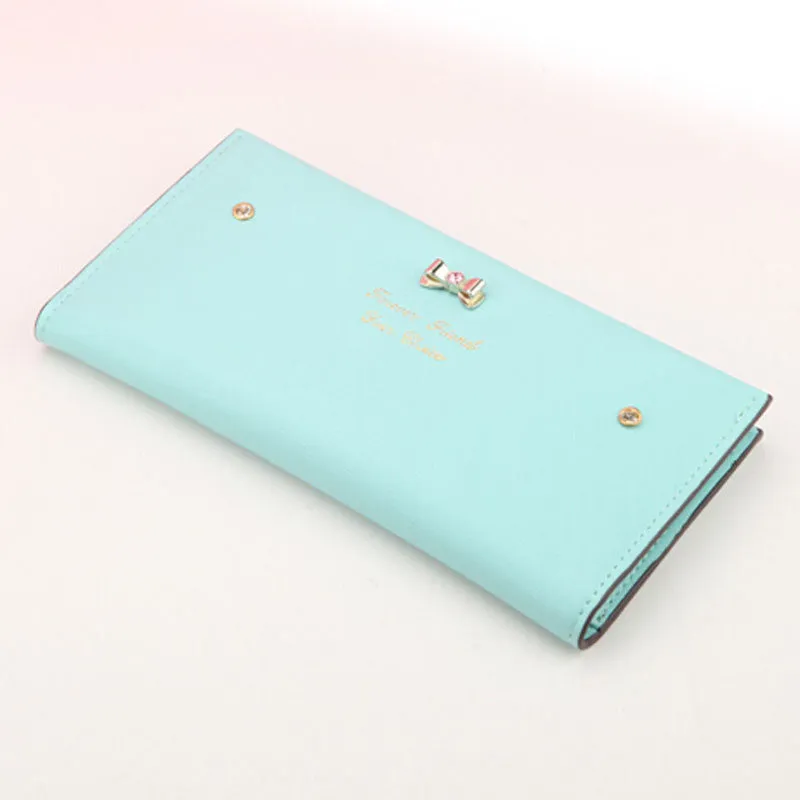 Luxury Lady Women Purse Clutch Wallet Simple Long Card Holder Bag