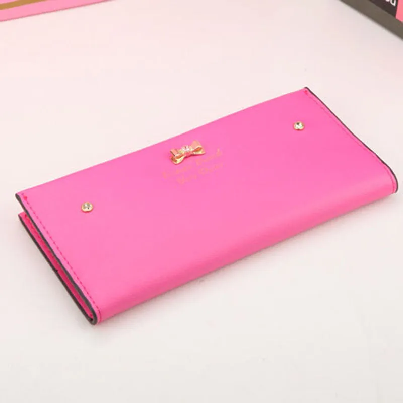 Luxury Lady Women Purse Clutch Wallet Simple Long Card Holder Bag