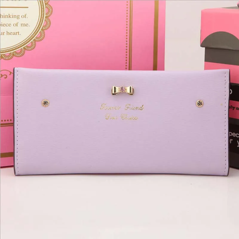 Luxury Lady Women Purse Clutch Wallet Simple Long Card Holder Bag