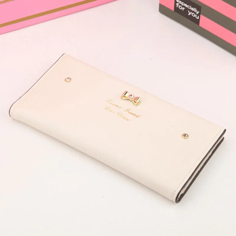 Luxury Lady Women Purse Clutch Wallet Simple Long Card Holder Bag