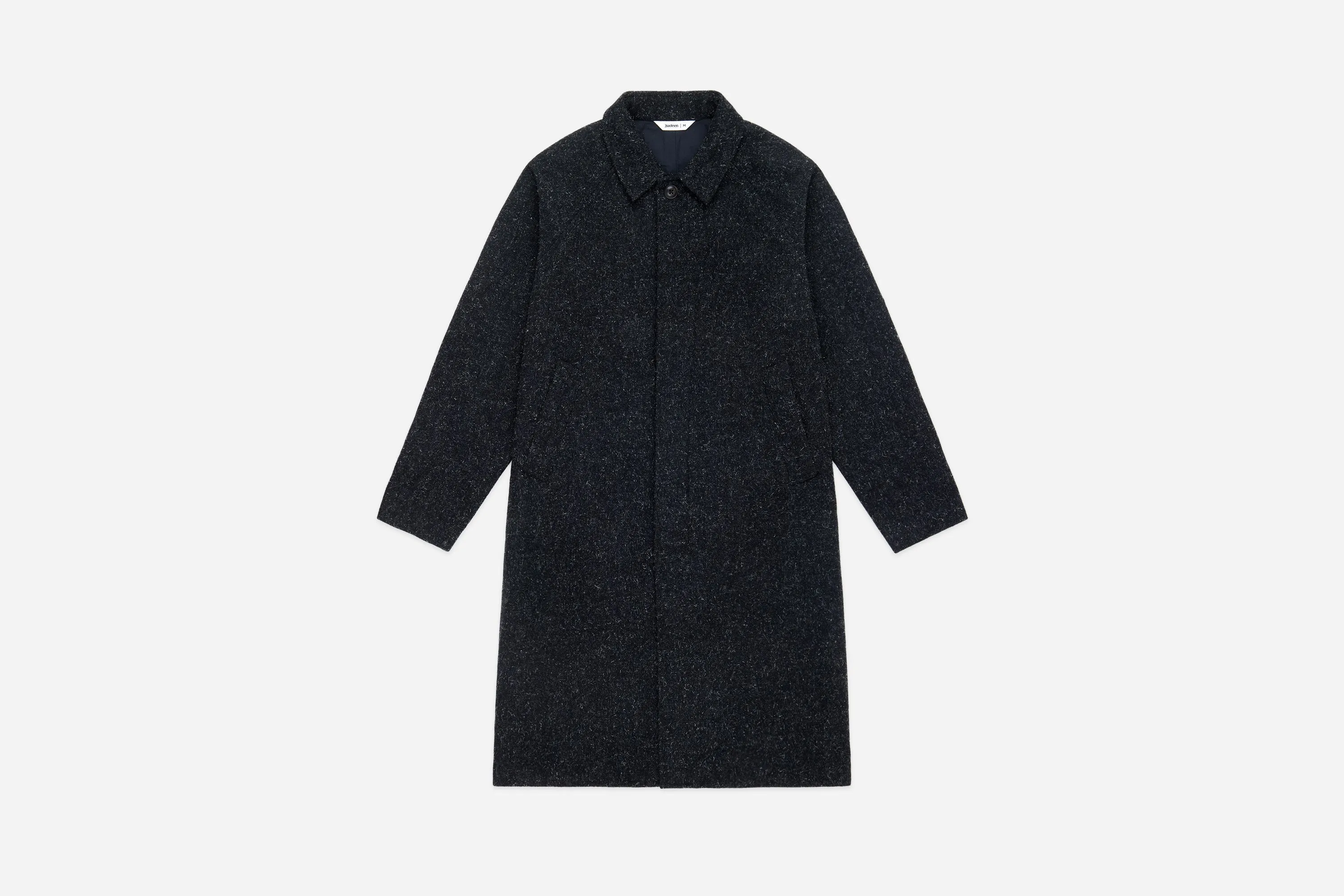 Mac Coat ~ Hairy Wool