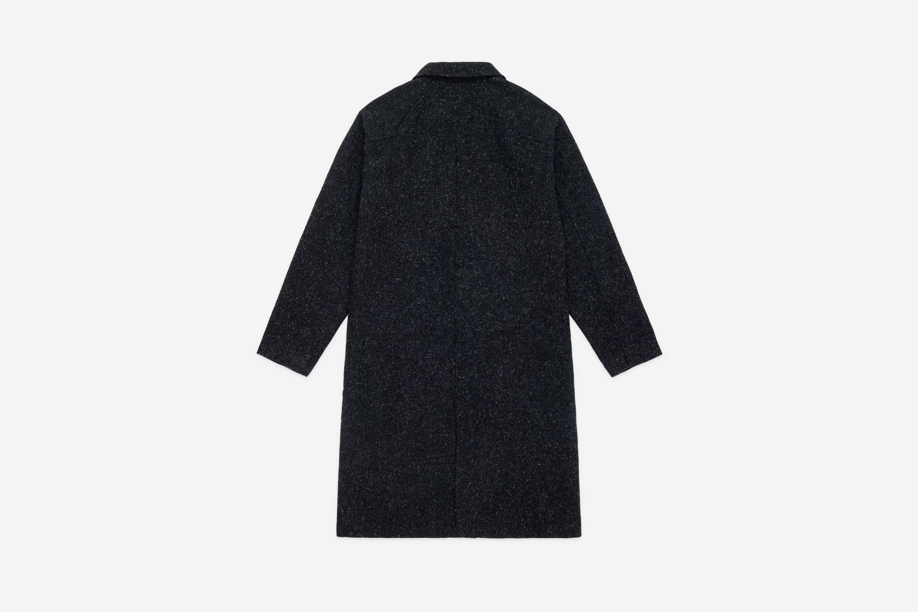 Mac Coat ~ Hairy Wool