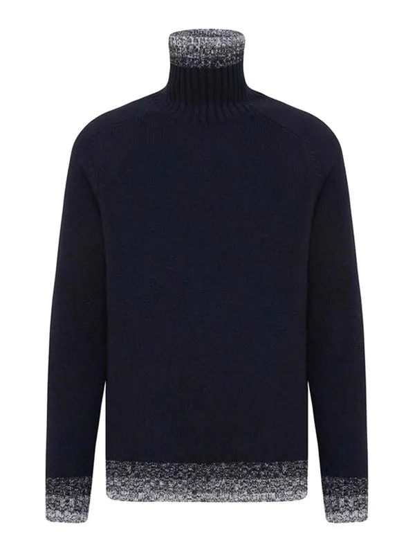 Malo Navy blue turtleneck