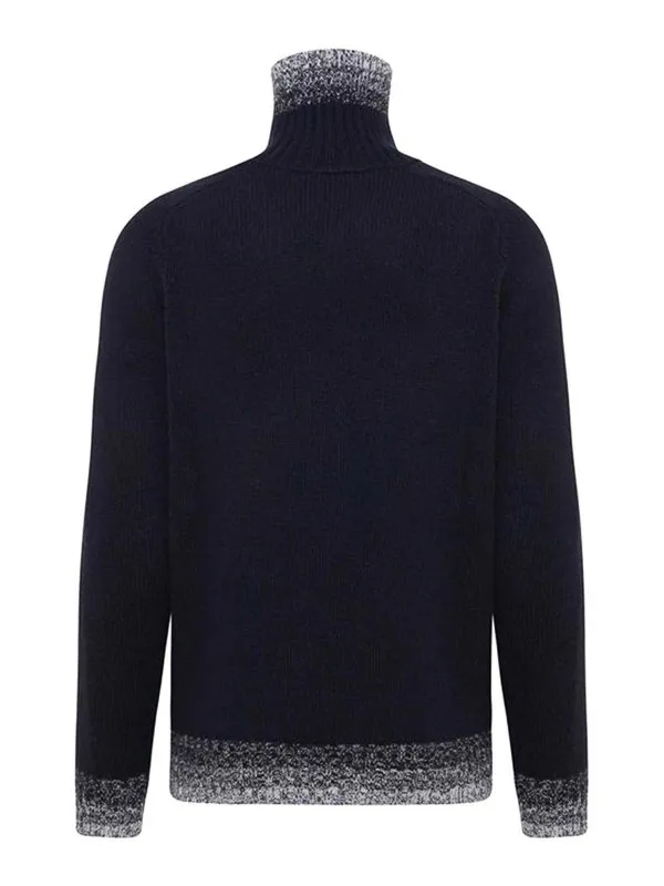 Malo Navy blue turtleneck