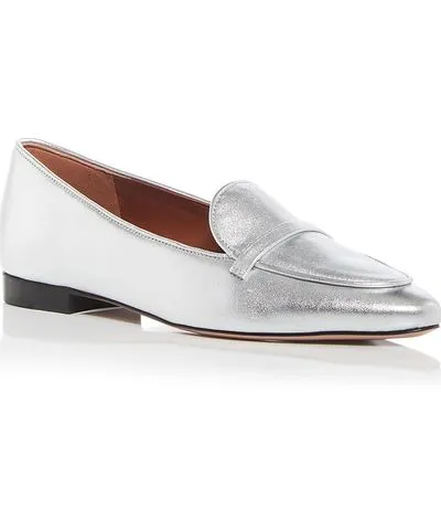 Malone Bruni Womens Slip On Flat Loafers