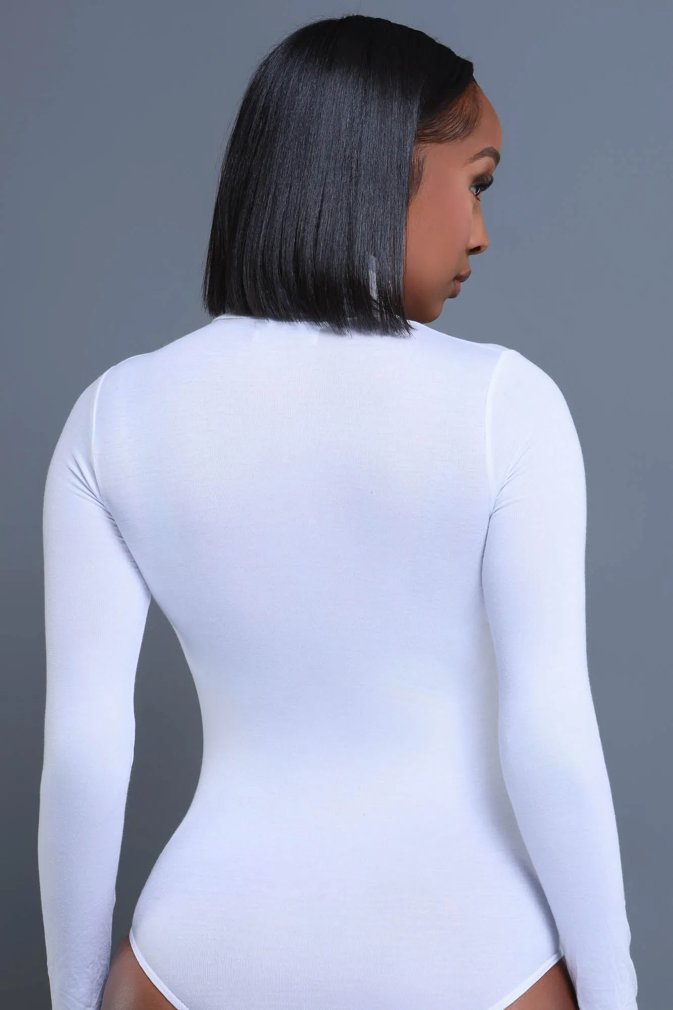 Maneater Turtleneck Bodysuit - Ivory