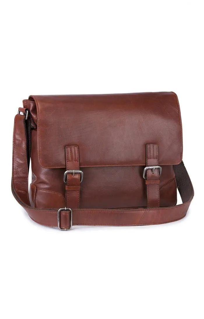 Men's Ashwood Leather Oscar Satchel