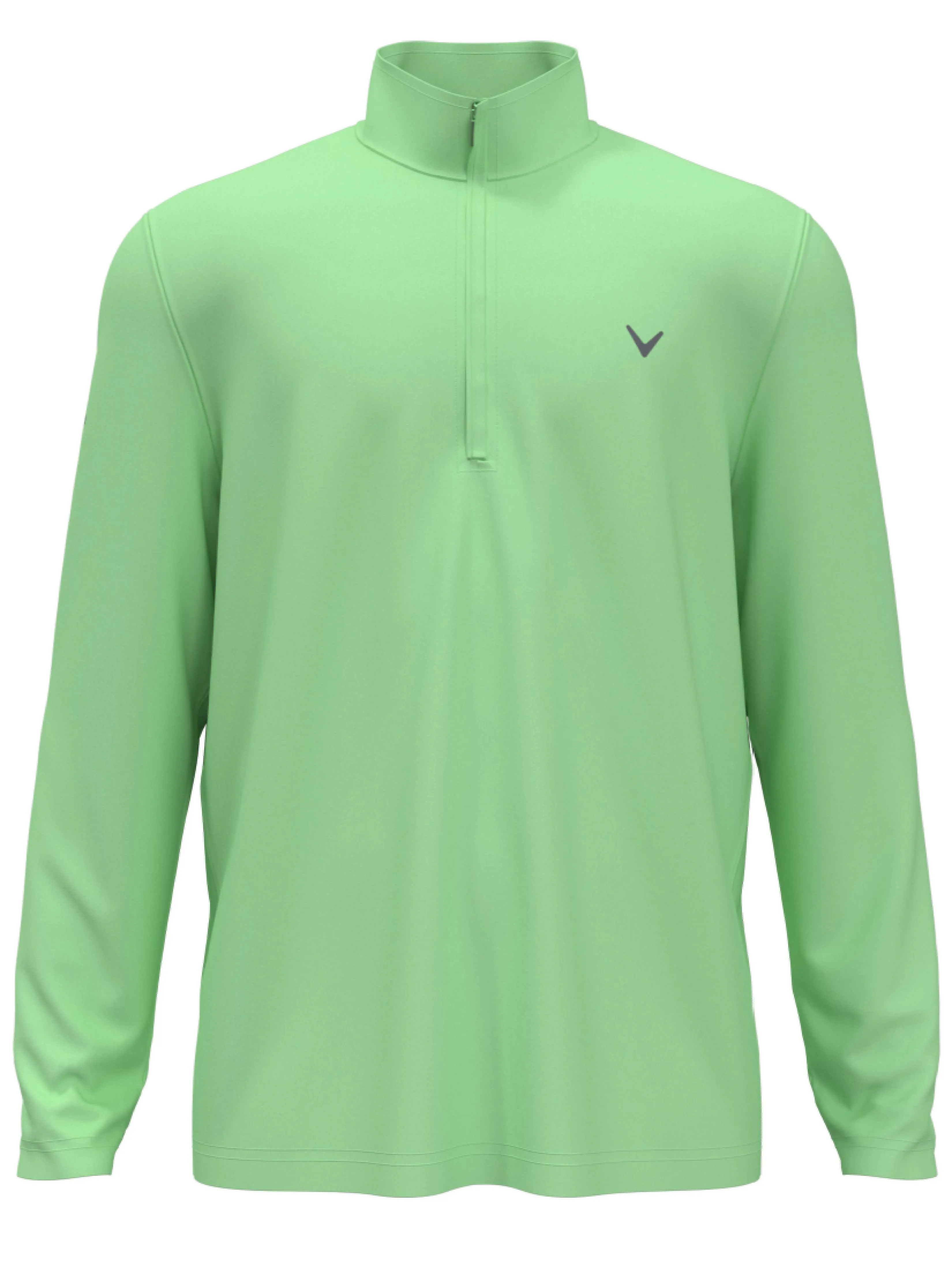 Mens Solid Sun 1/4 Zip Pullover