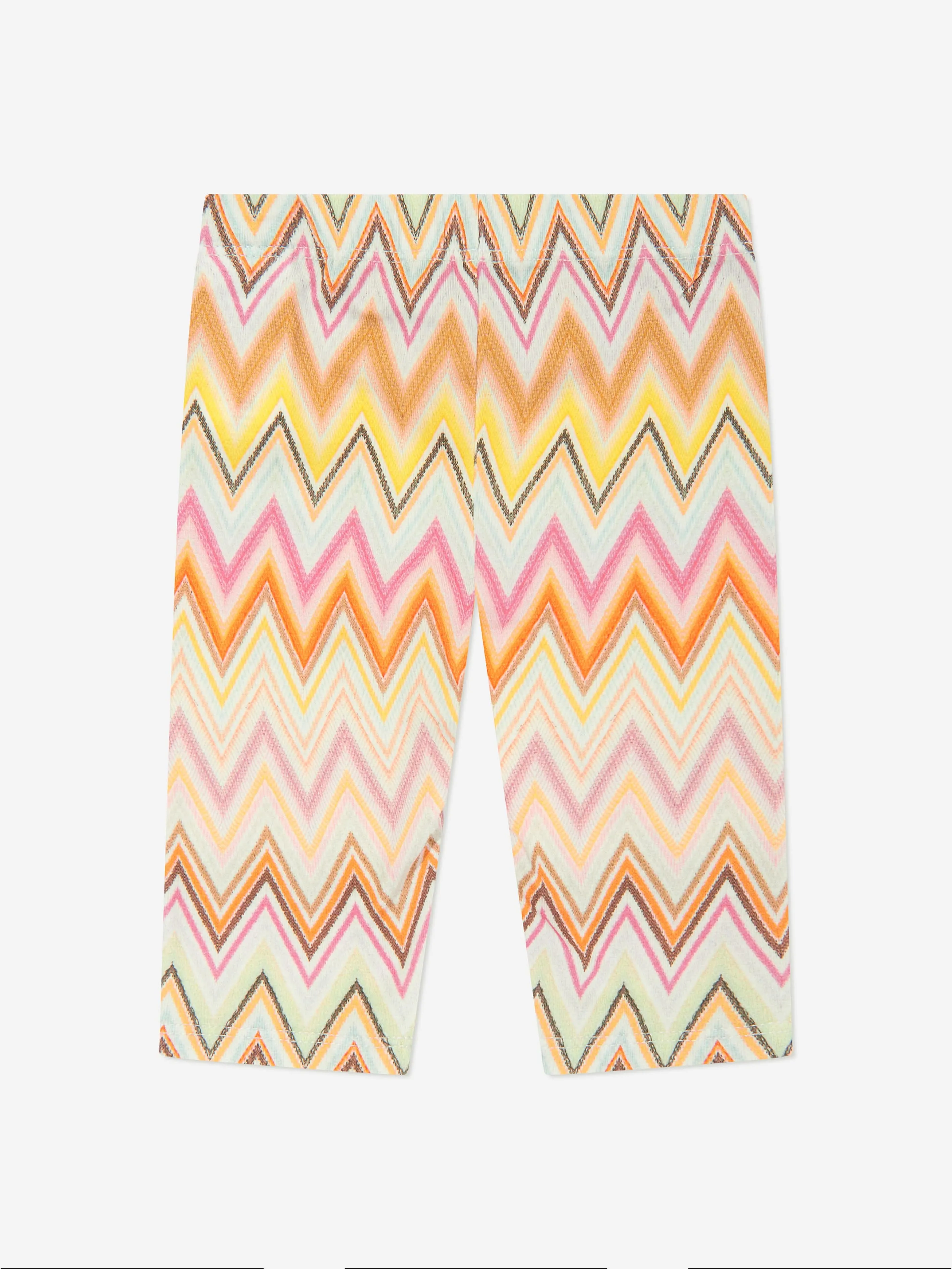 Missoni Baby Girls Zigzag Leggings in Multicolour