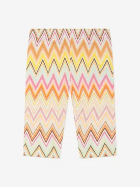 Missoni Baby Girls Zigzag Leggings in Multicolour