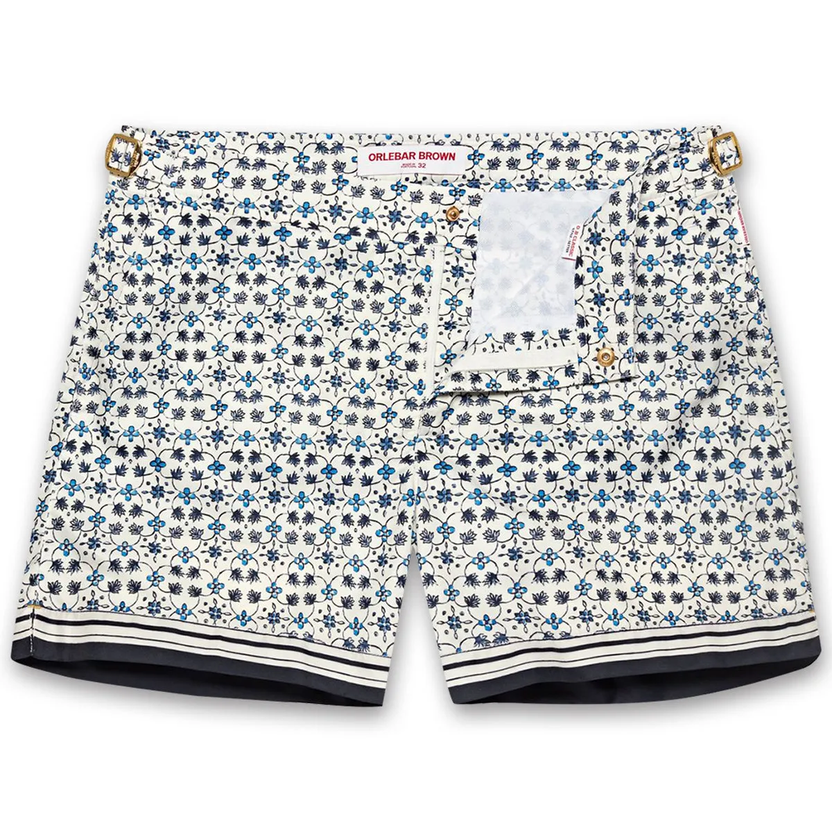 Orlebar Brown - Setter Fiore Swim Shorts in Cashew