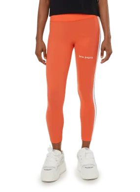 Palm angels  Leggings with stripes - Orange