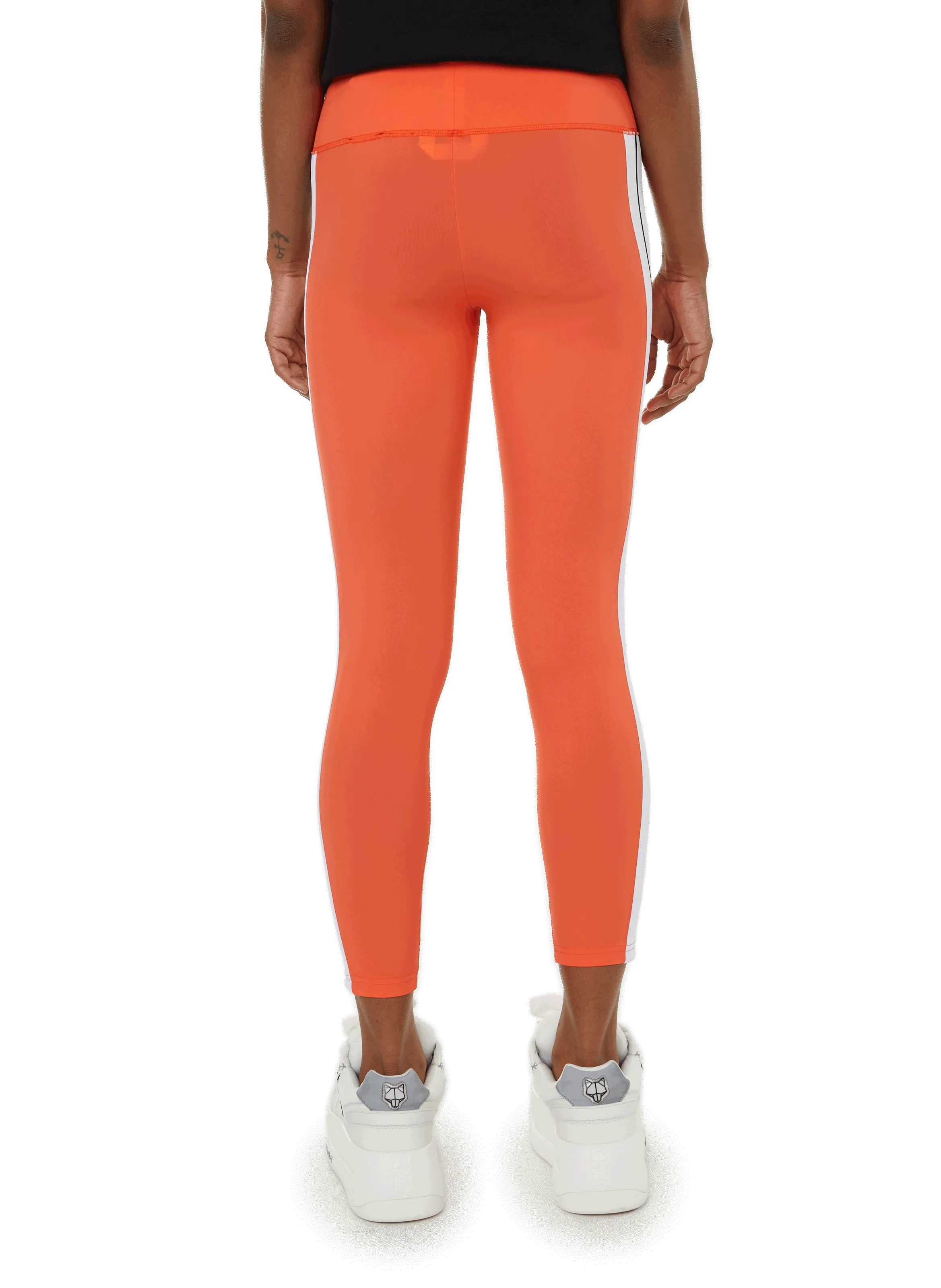 Palm angels  Leggings with stripes - Orange