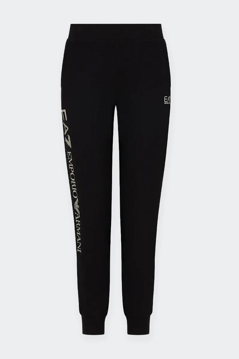 PANTALONI JOGGER IN COTONE NERI