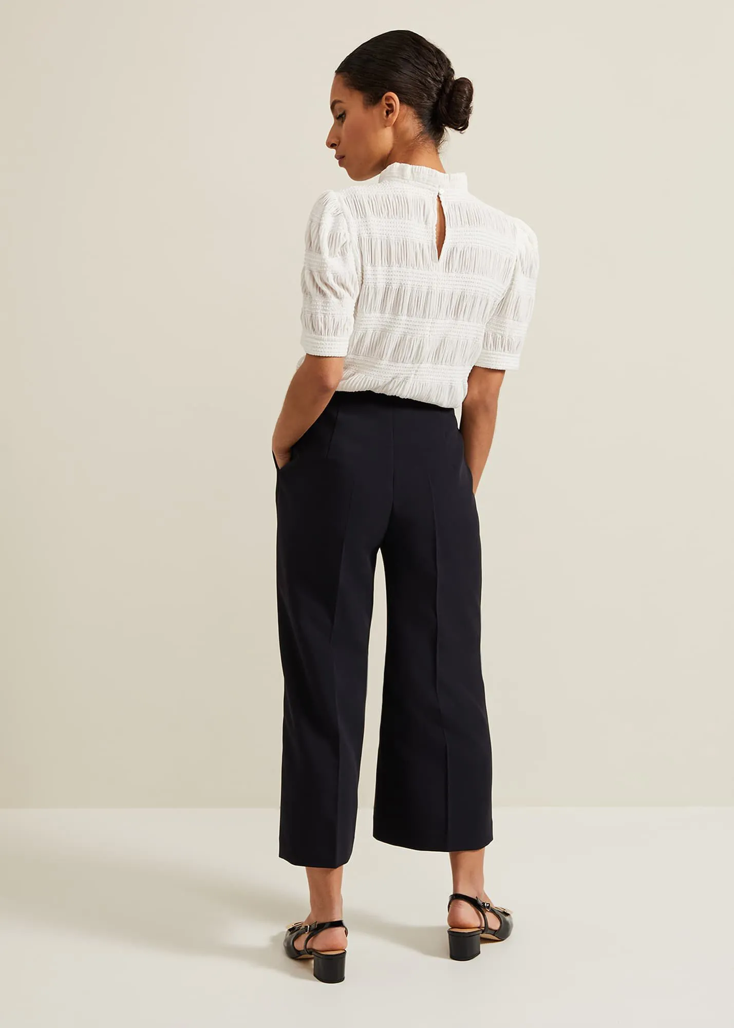 Petite Aubrielle Clean Crepe Culottes