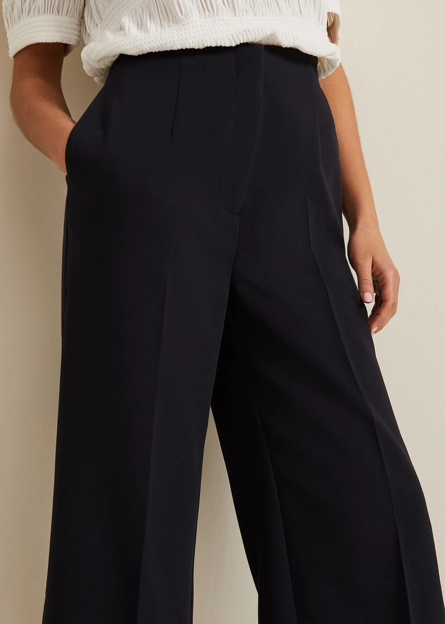 Petite Aubrielle Clean Crepe Culottes