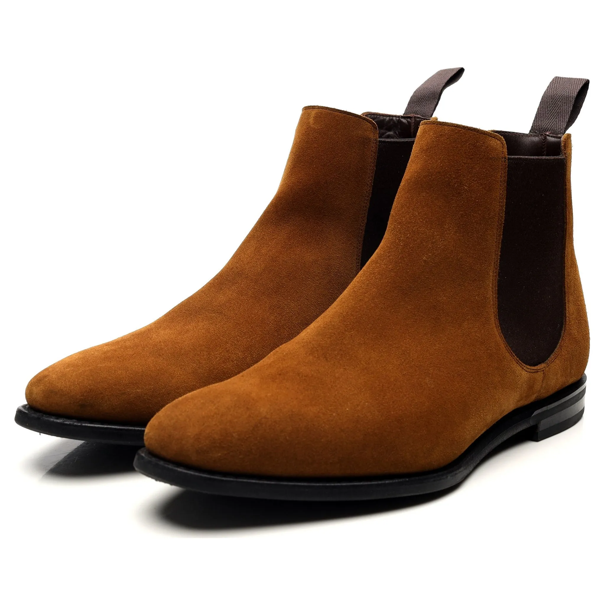 'Prenton' Sand Suede Chelsea Boots UK 9 G