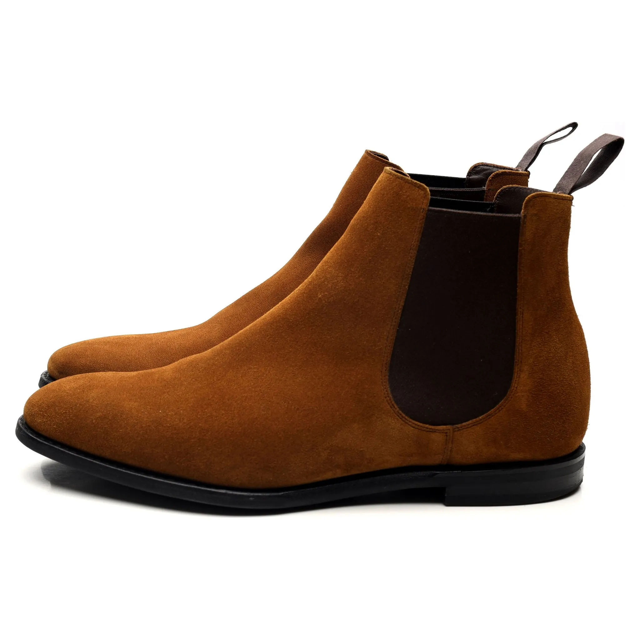 'Prenton' Sand Suede Chelsea Boots UK 9 G