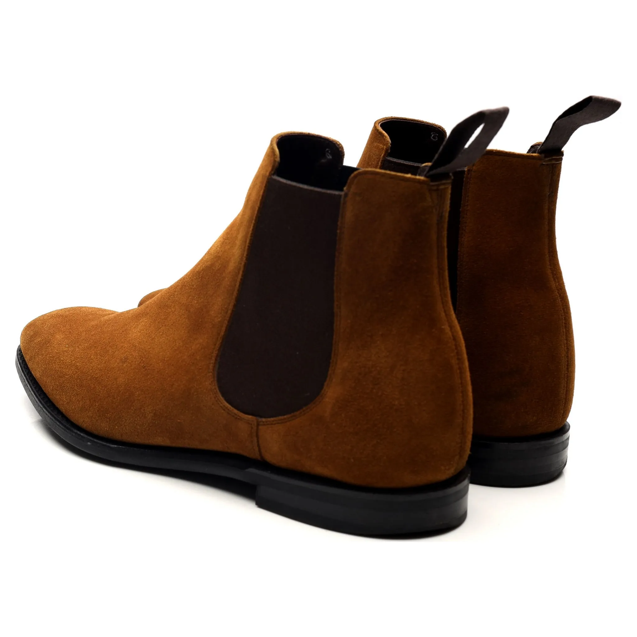 'Prenton' Sand Suede Chelsea Boots UK 9 G